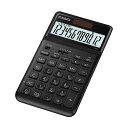 カシオ計算機 CASIO スタイリッシュ電卓 ジャストタイプ12桁 ブラック JF-S200-BK-N 日用品雑貨・文房具・手芸 文房具・事務用品 文具 オフィス用品 文房具 事務用品 電卓(2)