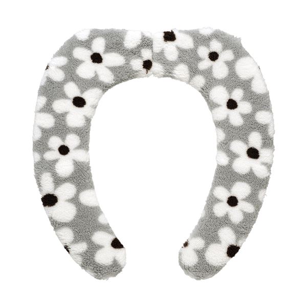 【お買い得 まとめ買い 】 便座シート/吸着べんざシート 【デイジー グレー】 トイレ用品 『ぴたQ』 【72個セット】