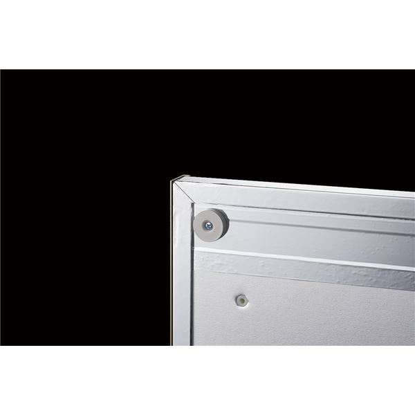 開店20周年 世田谷家具インテリアの割れない 姿見鏡 【30×60cm シルバー】 日本製 軽量 マグネットタイプ 飾縁付 （両サイドのみ） 『REFEX リフェクス』｜アングル3