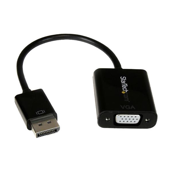 StarTech DisplayPort1.2-VGA変換アダプタ 1920×1200 ブラック DP2VGA3 1個 【×5セット】 【お徳用 まとめ買い お買い得 業務用 割引 セット販売】