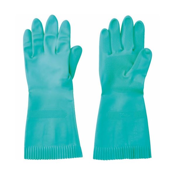 TRUSCO 天然ゴム厚手手袋 裏毛なし Lサイズ グリーン TNGG45-L 1双 【×30セット】 【お徳用 まとめ買い お買い得 業務用 割引 セット販売】 （ 掃除用品 文房具・事務用品 生活雑貨 オフィス用品 日用品雑貨 日用消耗品 文房具 お掃除 ）