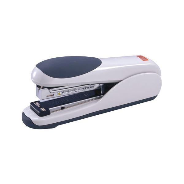 【お徳用セット まとめ買い 割安 割引 セット販売】 マックス 中型3号・35号フラットクリンチホッチキス ハンディ・卓上タイプ グレー HD-35DF 1台 【×3セット】