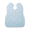 ピジョン pigeon 【お徳用 まとめ買い お買い得 業務用 割引 セット販売】 ピジョン ベビー用品 baby 肩までおおえる食事エプロン クローバー 青 1枚 【×5セット】