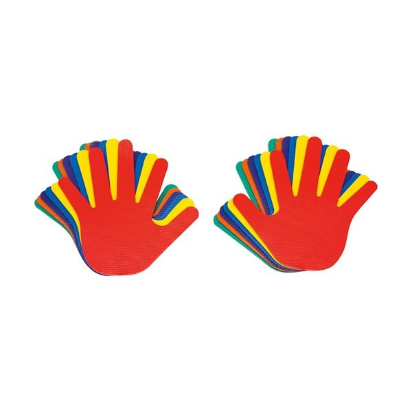 トーエイライト アクティブプレースポット 手 （12枚1組） B7140B 1組 手・足の運びと向きを指示するマーカーとしても使える