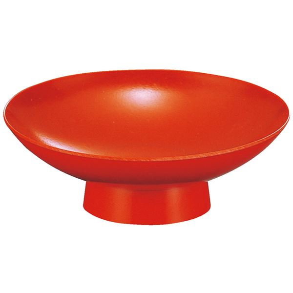 尺0 DX型 盃盛器 / 和食器 【朱 目皿別 M】 直径304×110mm 日本製 〔和食 レストラン 居酒屋 店舗 業務用 キッチン 厨房 お店〕 【 キッチン用品・食器・調理器具 日用雑貨・キッチン用品 食器・カトラリー・グラス お椀 皿 】