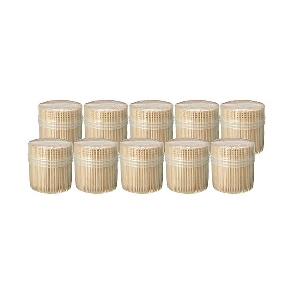 大和物産 つまようじ 1パック （6500本：650本×10個） 【×10セット】 【お徳用 まとめ買い お買い得 業務用 割引 セット販売】 キッチン用品・食器・調理器具 日用雑貨・キッチン用品 キッチン 台所用品