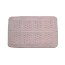 滑り止めバスマット Sサイズ ピンク 【×2セット】 【お徳用 まとめ買い お買い得 業務用 割引 セット販売】(3)