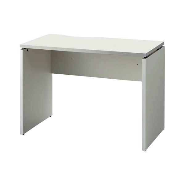 プラス b-Foret フリーデスク 片面 ホワイト BF2-106-J W4 インテリア・収納 家具 インテリア・家具 オフィス家具 事務用デスク