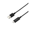 ELECOM エレコム スマートフォン用USBケーブル / USB2.0 / (Type-C-Aメス) / 認証品 / 温度検知機能付 / 0.7m / ブラック MPA-AC07SNBK 【×2セット】 【お徳用 まとめ買い お買い得 業務用 割引 セット販売】(2)
