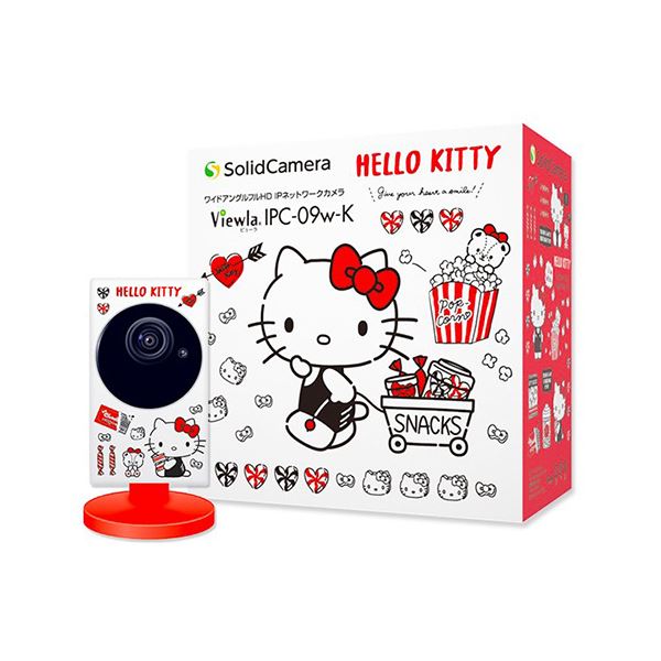 ソリッドカメラ ワイドアングルフルHD IPネットワークカメラ IPC-09w-K ワイヤレス防犯カメラデジタル家電 家電 パソコン・周辺機器 カメラ・デジタルカメラ 防犯カメラ