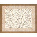 防炎 マット / 絨毯 【約130×190cm ブラウン】 手洗いOK すべりにくい ホットカーペット対応 『ジュレ』 プレーベル パンチカーペット ..