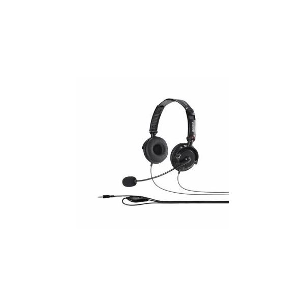 BUFFALO バッファロー BSHSHCS310BK 両耳ヘッドバンド式ステレオヘッドセット 折りたたみタイプ ブラック 【×2セット】 【お徳用 まとめ買い お買い得 業務用 割引 セット販売】