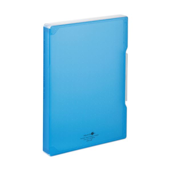 リヒトラブ AQUA DROPsファイルケース A4 270枚収容 背幅30mm 青 A-5029-8 1個 【×10セット】 【お徳用 まとめ買い お買い得 業務用 割引 セット販売】 日用品雑貨・文房具・手芸 文房具・事務用品 文具 オフィス用品 文房具 事務用品 ファイルボックス