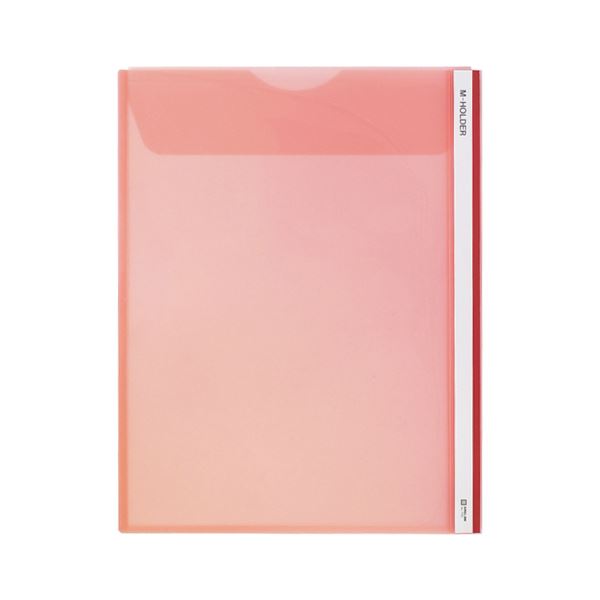 【お徳用セット まとめ買い 割安 割引 セット販売】 キングジム Mホルダー A4タテ型 マチ10mm 赤 【×20セット】