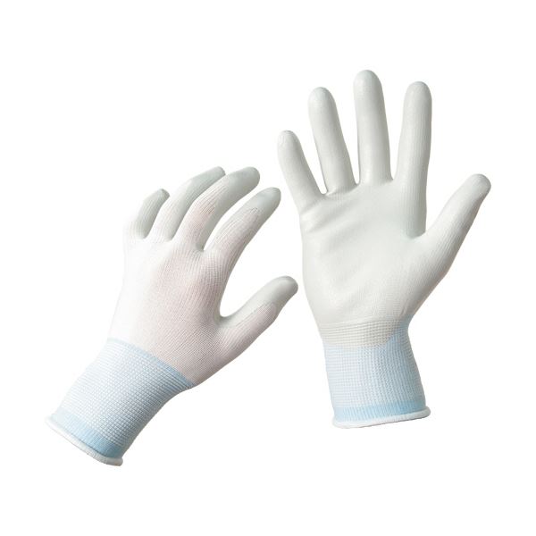 TANOSEE 【お徳用セット】 TANOSEE ニトリル 背抜き手袋 S ホワイト / ブルー 1パック (5双) 【×5セット】 【お徳用 まとめ買い お買い得 業務用 割引 セット販売】 ( 掃除用品 文房具・事務用品 生活雑貨 オフィス用品 日用品雑貨 日用消耗品 文房具 お掃除 )