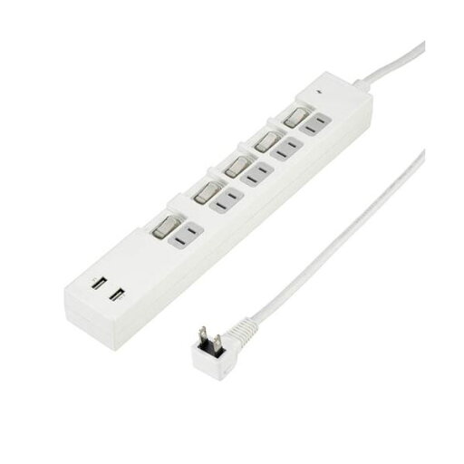 【5個セット お徳用セット】 YAZAWA 個別スイッチ付5AC2USB3.4A2m ホワイト Y02KS752WH2UX5 【お徳用 まとめ買い お買い得 業務用 割引 セット販売】 【5個セット お徳用セット】 YAZAWA 個別スイッチ付5AC2USB3.4A2m ホワイト Y02KS752WH2UX5 【お徳用 まとめ買い お買い得 業務用 割引 セット販売】