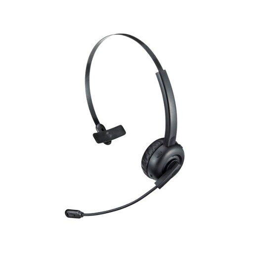 サンワサプライ Bluetoothヘッドセット (単一指向性マイク内蔵) MM-BTMH58BK サンワサプライ Bluetoothヘッドセット (単一指向性マイク内蔵) MM-BTMH58BK