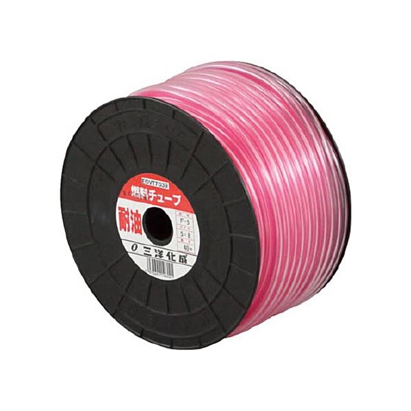 三洋化成 耐油燃料チューブ 5×8mm 40m F-5 1巻 従来の耐油チューブに比べ長期使用できる特殊耐油チューブです生活用品・インテリア・雑貨 花 ガーデニング ガーデニング用品