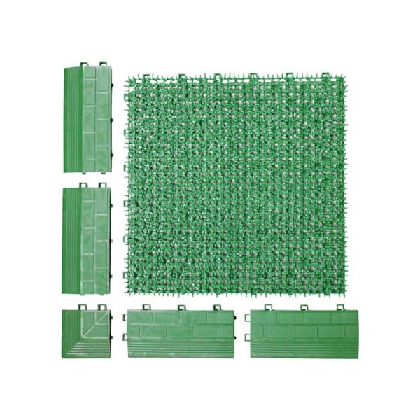 ジポン 人工芝S用コーナー 10074 1個 【×50セット】 【お徳用 まとめ買い お買い得 業務用 割引 セット販売】