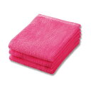 業務用スレンカラーフェイスタオル ピンク 1パック (3枚) 【×10セット】 【お徳用 まとめ買い お買い得 業務用 割引 セット販売】 リネン タオル バス...