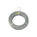 TRUSCO ステンレスワイヤーロープ Φ6mm×30m CWS-6S30 1巻 ( 掃除用品 文房具・事務用品 生活雑貨 オフィス用品 日用品雑貨 日用消耗品 文房具 お掃除 )(3)