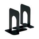 TANOSEE 【お徳用セット】 TANOSEE ブックエンド T型 中 ブラック 1組 (2枚) 【×30セット】 【お徳用 まとめ買い お買い得 業務用 割引 セット販売】(3)