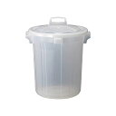 TRUSCO 半透明 PPペール丸型 本体45L TPTM-45 1個 (フタ別売) 【×2セット】 【お徳用 まとめ買い お買い得 業務用 割引 セット販売】 ( 掃除用品 事務用品 清掃 オフィス用品 日用品雑貨 ゴミ箱 ダストボックス お掃除 )(3)