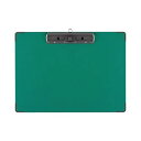 KOKUYO コクヨ 【お徳用セット】 コクヨ 用箋挟B (クロス貼り)カラーA4ヨコ 緑 ヨハ-C23G 1セット (10枚) 【×3セット】 【お徳用 まと...