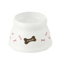こぼれにくい 脚付ドッグディッシュ SS ホワイト 【×10セット】 【お徳用 まとめ買い お買い得 業務用 割引 セット販売】 【ペットフード ・ ペット用品...