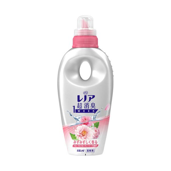 【セット販売】P＆G レノア 超消臭1week フローラルフルーティーソープ 本体 530ml 1本【×5セット】