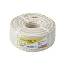 TRUSCO 綿ロープ φ6mm×30m コイル巻 R-630M 1巻 【×3セット】 【お徳用 まとめ買い お買い得 業務用 割引 セット販売】 ( 掃除用品 文房具・事務用品 生活雑貨 オフィス用品 日用品雑貨 日用消耗品 文房具 お掃除 )