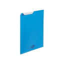 LIHITLAB クリップファイルA4 青 F-5067-8 【×10セット】 【お徳用 まとめ買い お買い得 業務用 割引 セット販売】 日用品雑貨・文房具・...