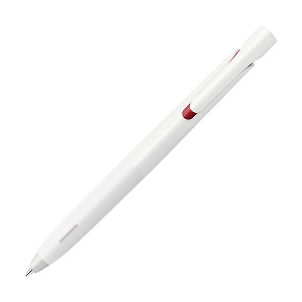  ゼブラ 油性ボールペン ブレン 0.5mm 赤（軸色：白）BAS88-R 1本 文具 オフィス用品 ペン 万年筆