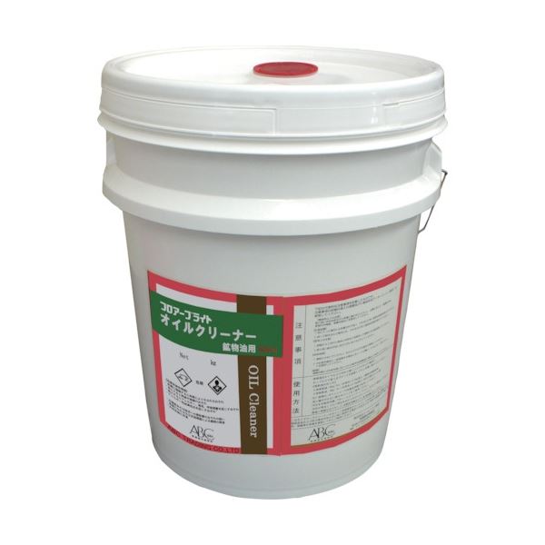 エービーシー商会 フロアーブライトオイルクリーナー 鉱物油用 18kg BPBOLK18 1缶 掃除洗剤 掃除 洗剤