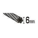 TRUSCO Wスリング Aタイプ 6mm×3.0m GR-6S3 1本 【×3セット】 【お徳用 まとめ買い お買い得 業務用 割引 セット販売】 ( 掃除用品 文房具・事務用品 生活雑貨 オフィス用品 日用品雑貨 日用消耗品 文房具 お掃除 )