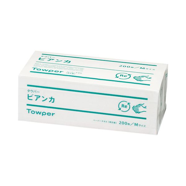 トライフ タウパービアンカ Mサイズ 200枚 【×30セット】 【お徳用 まとめ買い お買い得 業務用 割引 セット販売】 ( 掃除用品 文房具・事務用品 生活雑貨 オフィス用品 日用品雑貨 日用消耗品 文房具 お掃除 )