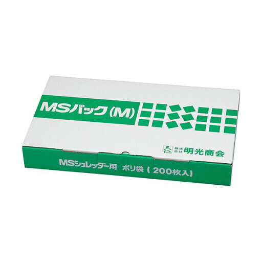 明光商会 シュレッダー用ゴミ袋MSパック Mサイズ 1パック (200枚)( 掃除用品 文房具・事務用品 生活雑貨 オフィス用品 日用品雑貨 日用消耗品 文房具 お掃除 ) 明光商会 シュレッダー用ゴミ袋MSパック Mサイズ 1パック (200枚)( 掃除用品 文房具・事務用品 生活雑貨 オフィス用品 日用品雑貨 日用消耗品 文房具 お掃除 )