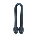 TRUSCO カラフルフリータイ Φ4×300mm ブラック TKFRT-304-BK 1パック (2本) 【×5セット】 【お徳用 まとめ買い お買い得 業務...