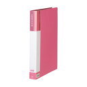 TANOSEE 【お徳用セット】 TANOSEE クリヤーファイル (台紙入) A4タテ 60ポケット 背幅34mm ピンク 1冊 【×30セット】 【お徳用 ...