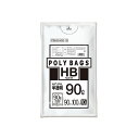 オルディ ポリバッグHB 90L 半透明ゴミ袋 0.017mm 10枚入 【×20セット】 【お徳用 まとめ買い お買い得 業務用 割引 セット販売】 日用品雑貨・文房具・手芸 文房具・事務用品 文具 オフィス用品 文房具 事務用品 袋類 OPP袋
