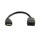 StarTech.com ハイスピードHDMIオス / メス延長アダプタ 15cm Ultra HD 4K2K対応 ブラック HDMIEXTAA6IN 1本 【×5セット】 【お徳用 まとめ買い お買い得 業務用 割引 セット販売】(2)