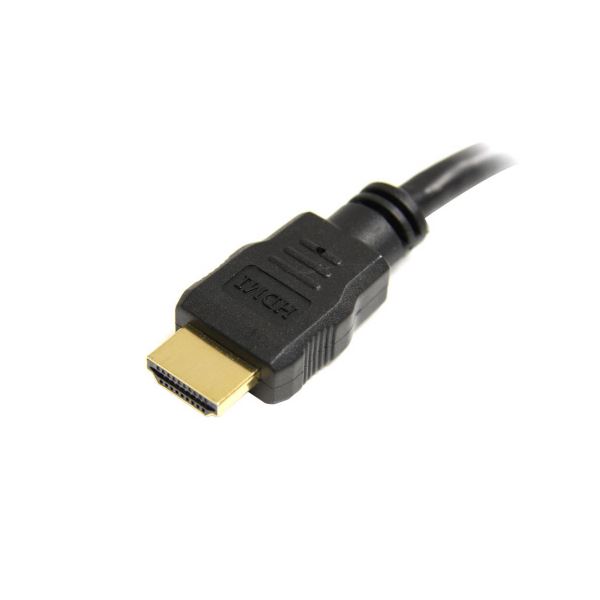StarTech.com ハイスピードHDMIオス / メス延長アダプタ 15cm Ultra HD 4K2K対応 ブラック HDMIEXTAA6IN 1本 【×5セット】 【お徳用 まとめ買い お買い得 業務用 割引 セット販売】