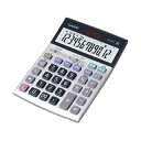 カシオ計算機 実務電卓 DS-20DC-N デスクサイズ12桁 シルバー 日用品雑貨・文房具・手芸 文房具・事務用品 文具 オフィス用品 文房具 事務用品 電卓