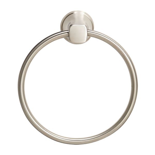 タオルリング / 建築金物 【W155×H169mm】 ブラッシュニッケル 艶消し加工 〔業務用 建材 建築金具〕
