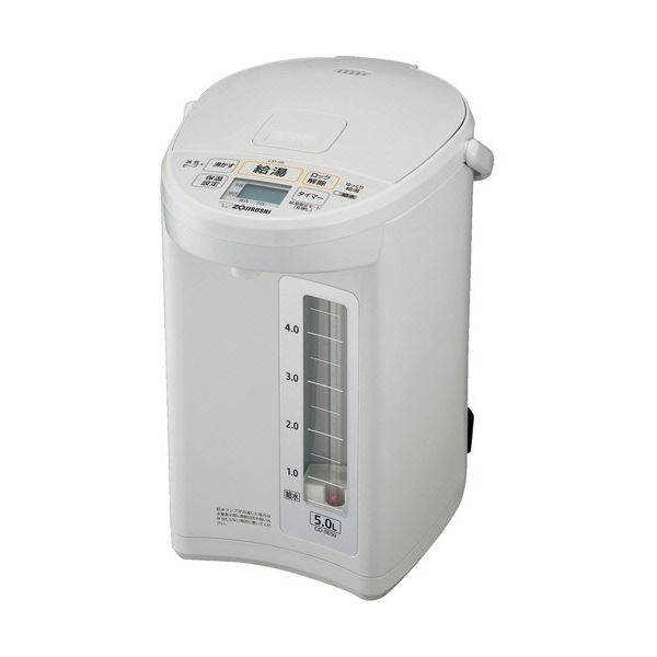 象印 マイコン沸とう電動ポット 5.0L ホワイトグレー CD-SE50-WG 1台 家電 キッチン家電 キッチン用品・食器・調理器具 日用雑貨・キッチン用品 キッチン 台所用品 ポット・電気ケトル