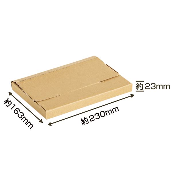 段ボール ボックス封筒 S 200枚入 NDBX-S-200P 文具 オフィス用品 業務用 文具 オフィス 事務用品 事務 封筒