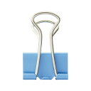 TANOSEE 【お徳用セット】 TANOSEE ダブルクリップ 中 口幅25mm ライトブルー 1箱 (10個) 【×100セット】 【お徳用 まとめ買い お買い得 業務用 割引 セット販売】 日用品雑貨・文房具・手芸 文房具・事務用品 文具 オフィス用品 文房具 事務用品 クリップ