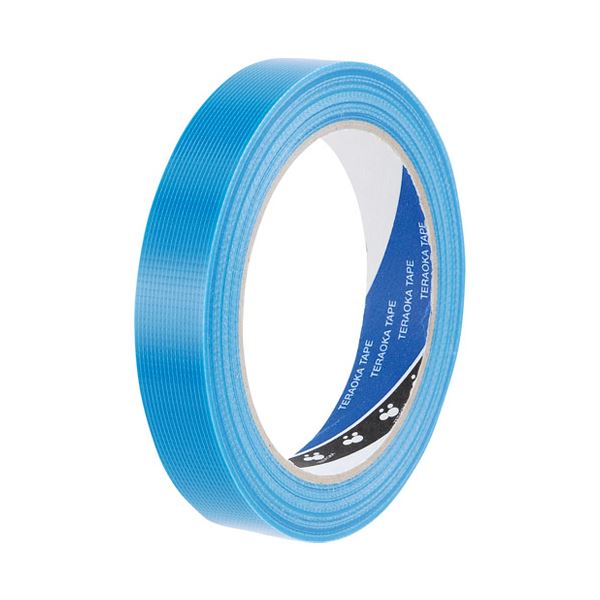 【お徳用セット まとめ買い 割安 セット販売】 寺岡製作所 貼ってはがせるP-カット18mm×25m 4142 青【×100セット】