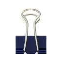 TANOSEE 【お徳用セット】 TANOSEE ダブルクリップ 中 口幅25mm ブルー 1箱 (10個) 【×100セット】 【お徳用 まとめ買い お買い得 業務用 割引 セット販売】 日用品雑貨・文房具・手芸 文房具・事務用品 文具 オフィス用品 文房具 事務用品 クリップ