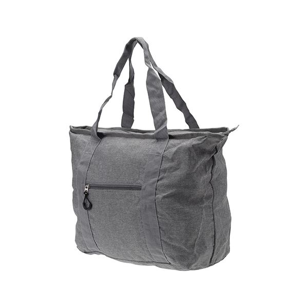 エツミ 折りたたみトート M グレー VE-6987 【×2セット】 【お徳用 まとめ買い お買い得 業務用 割引 セット販売】